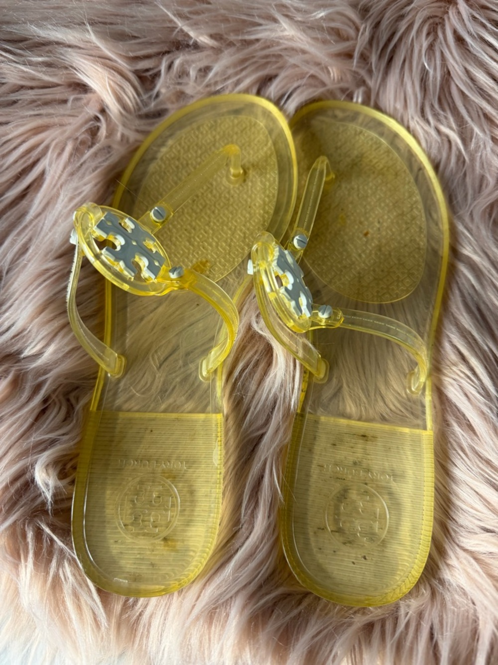 Tory Burch Mini Miller Jelly Sandals Size 7 - Picture 6 of 6
